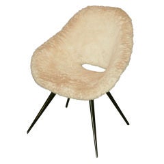Vintage "Fluffy" Chair