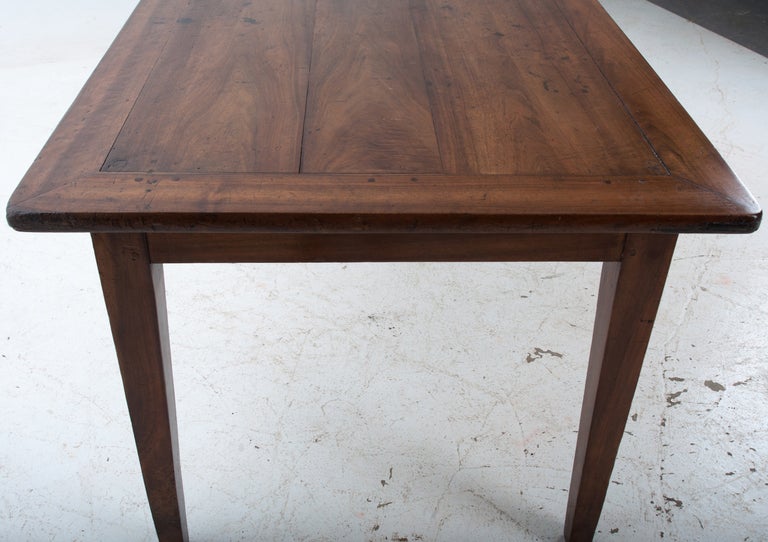 French 19th Century Walnut Farm Table 2