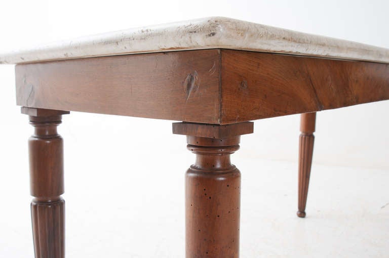 French 19th Century Butcher's Presentation Table 2