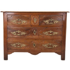 French 18th Century Provincial Walnut Commode