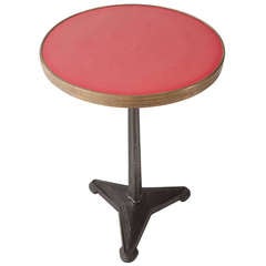 French 1930's Art Deco Bistro Table