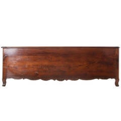 Antique French 18th Century Louis XV Massive Coffer or Trunk from Brittany