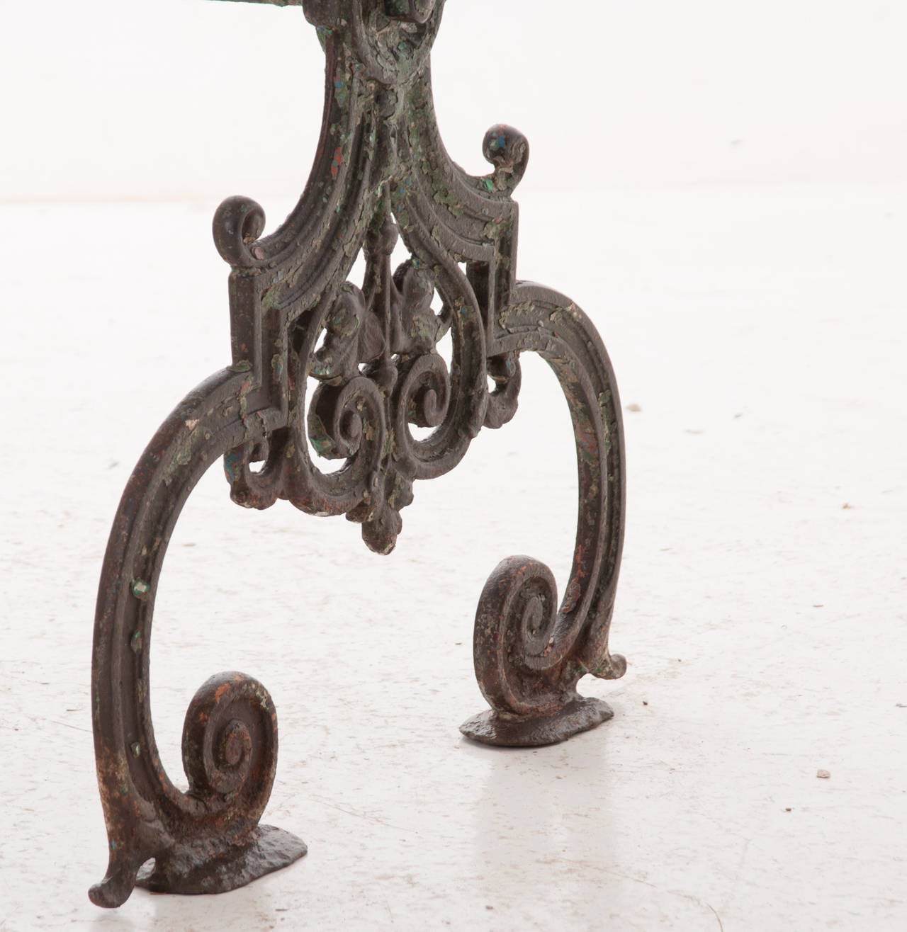 French 19th Century Cast Iron Garden Table 4