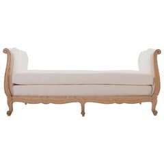 French 19th Century Louis XV Painted Daybed