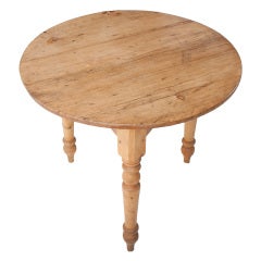English 19th Century Pine Cricket Table