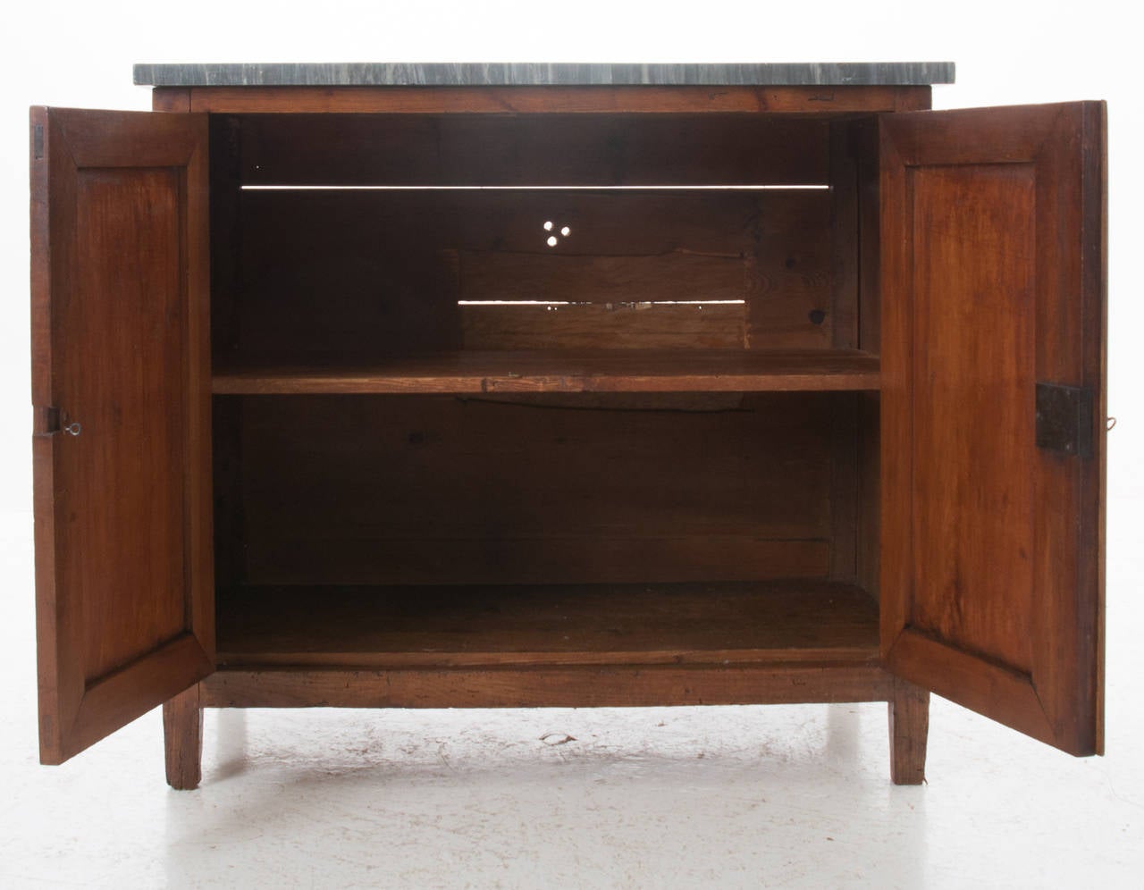 French 19th Century Cherry and Marble Buffet 3