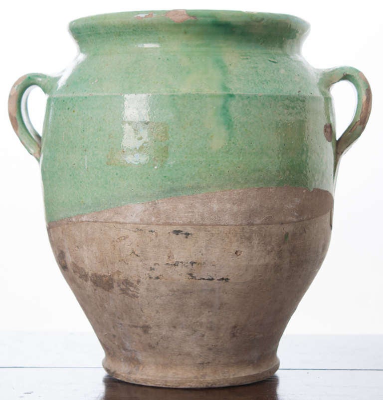 French 19th Century Duck Confit Jar