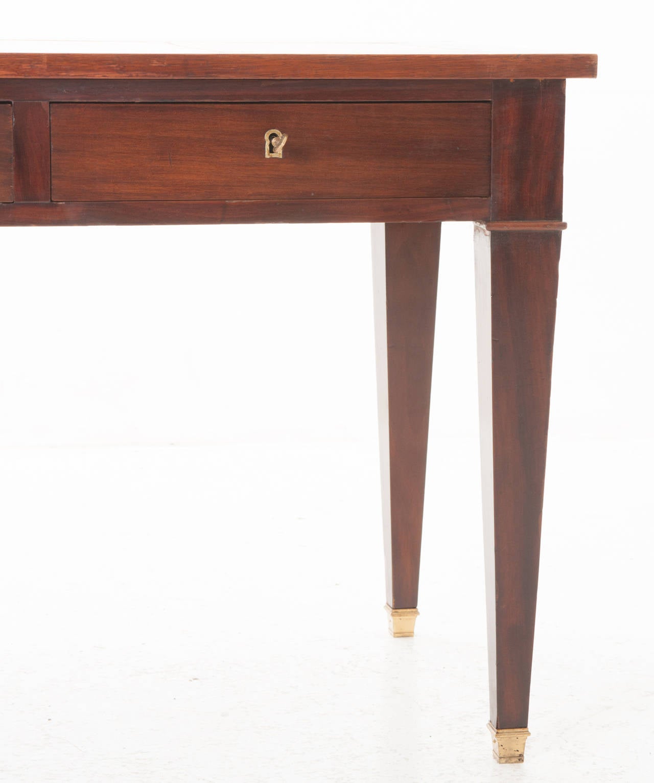 French 19th Century Directoire Style Mahogany Desk 5
