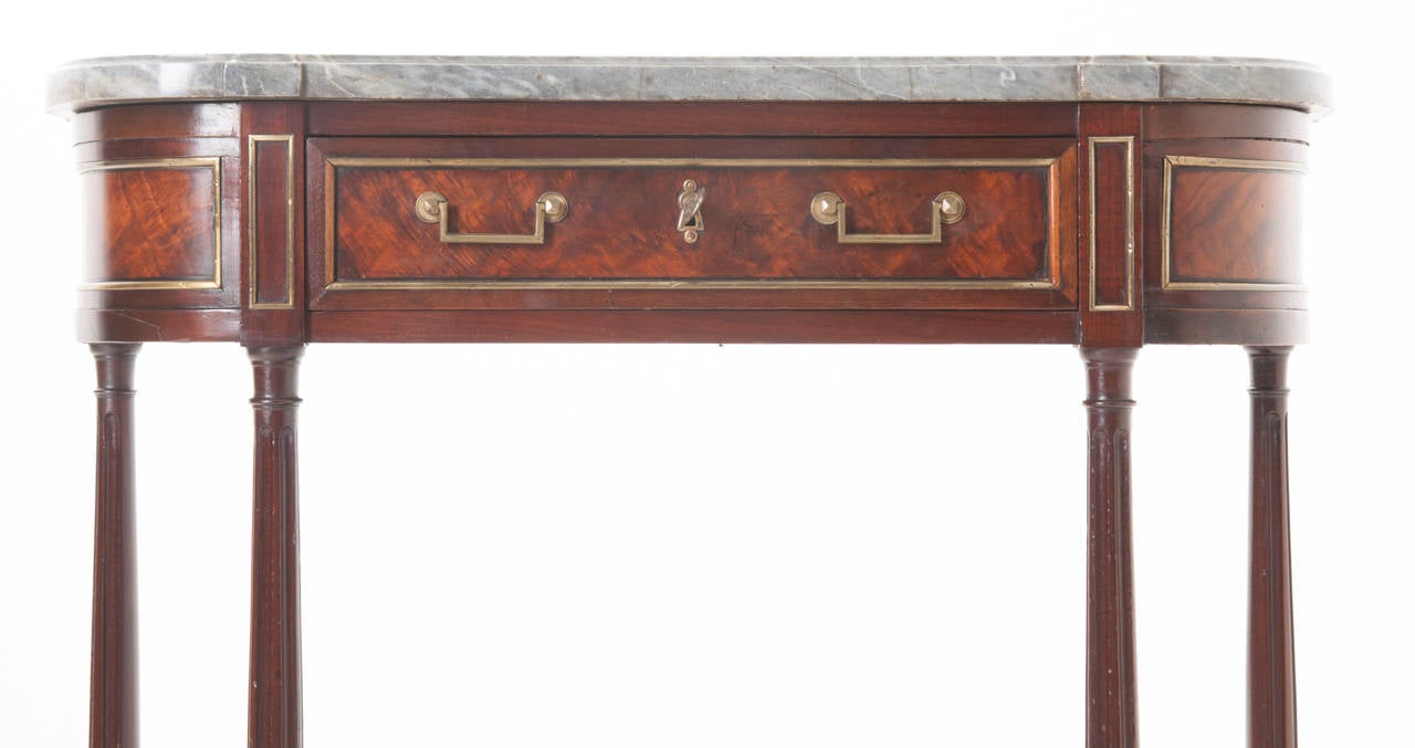 French 19th Century Louis XVI Style Console Table 2