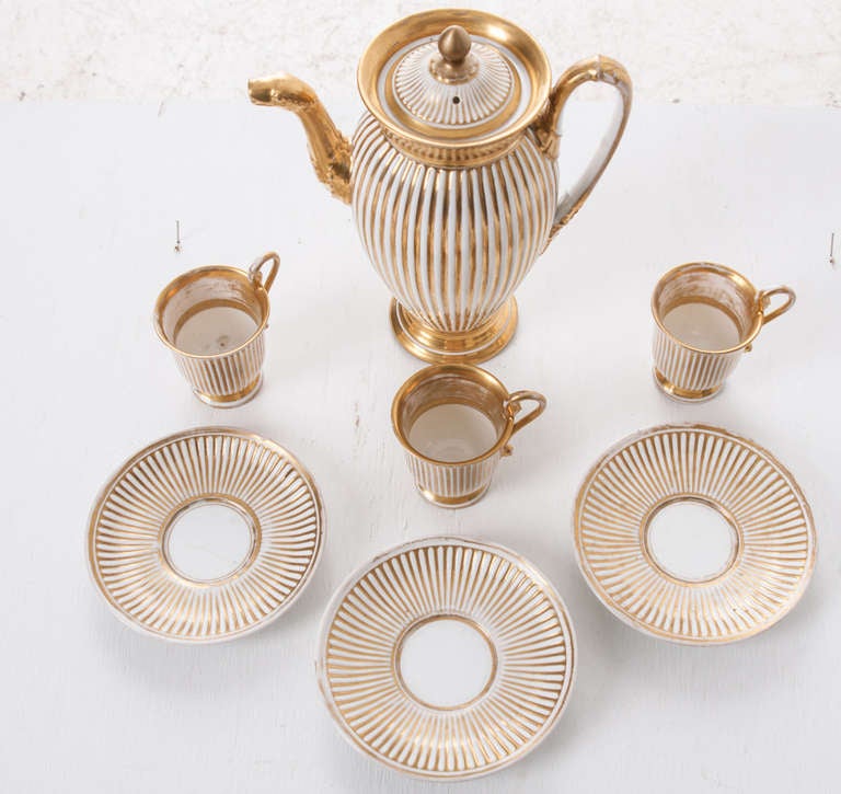 french coffee cups and saucers