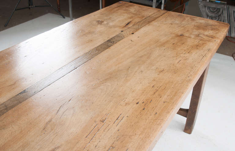 French 18th Century Breton Farm House Table with Thick Top 4