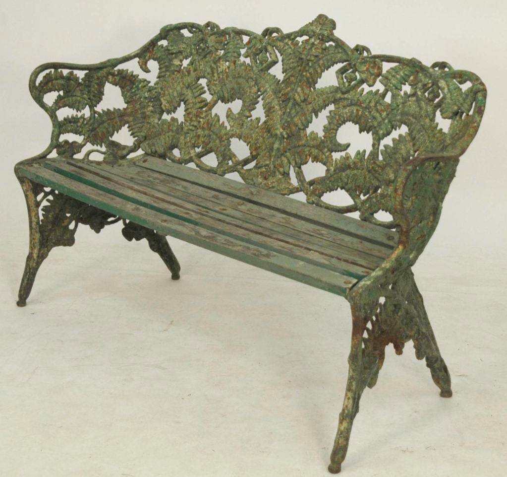 Iron English Coalbrookdale Bench