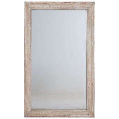 French 19th Century Painted Mirror