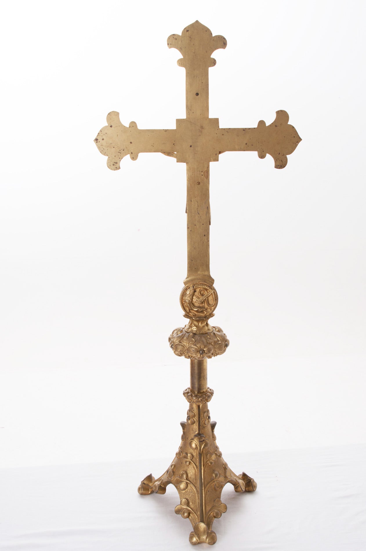 French 19th Century Crucifix from a Church Altar 1