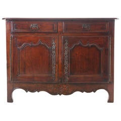 French 19th Century Provincial Walnut Buffet 3
