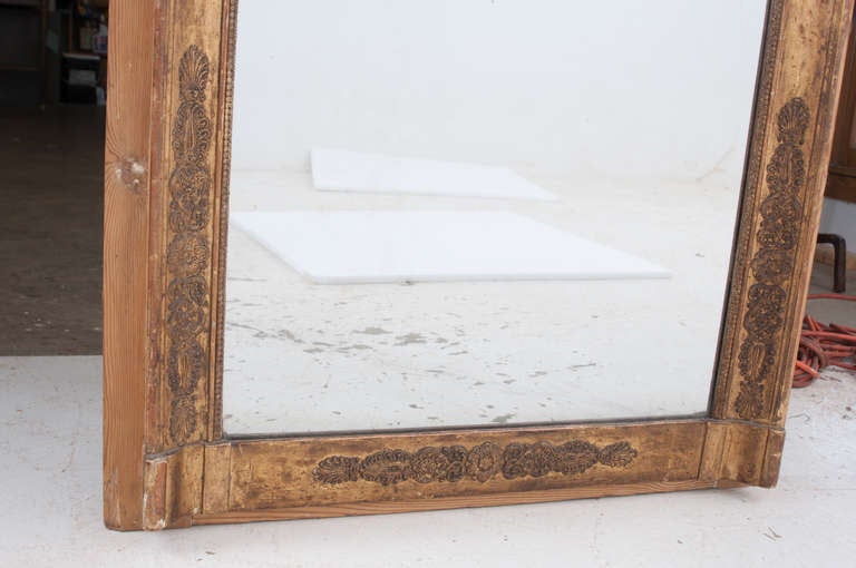 French, 19th Century Empire Trumeau Mirror 3