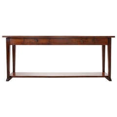 English 19th Century Oak Server