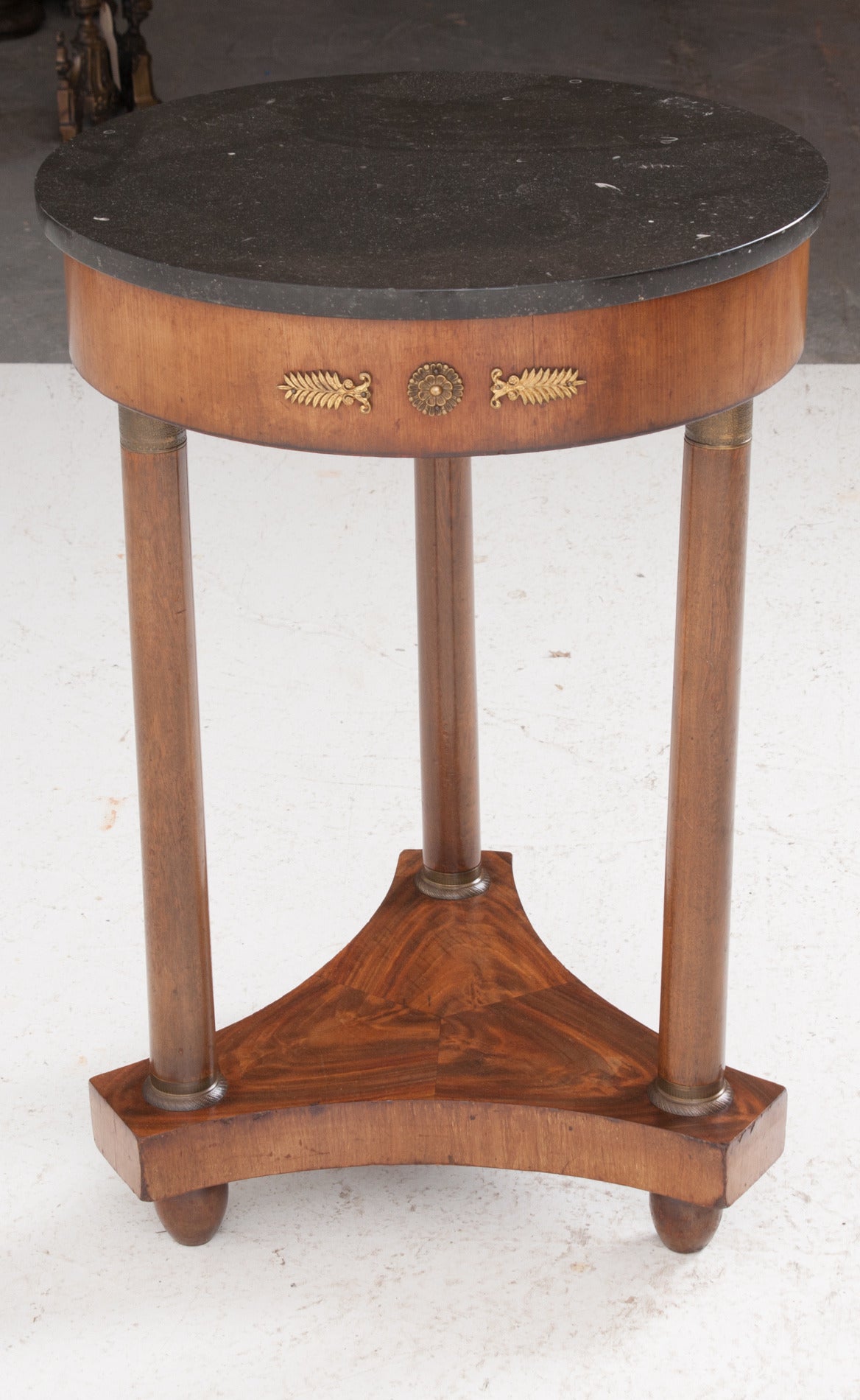 French 19th Century Petite Empire Gueridon Table 5