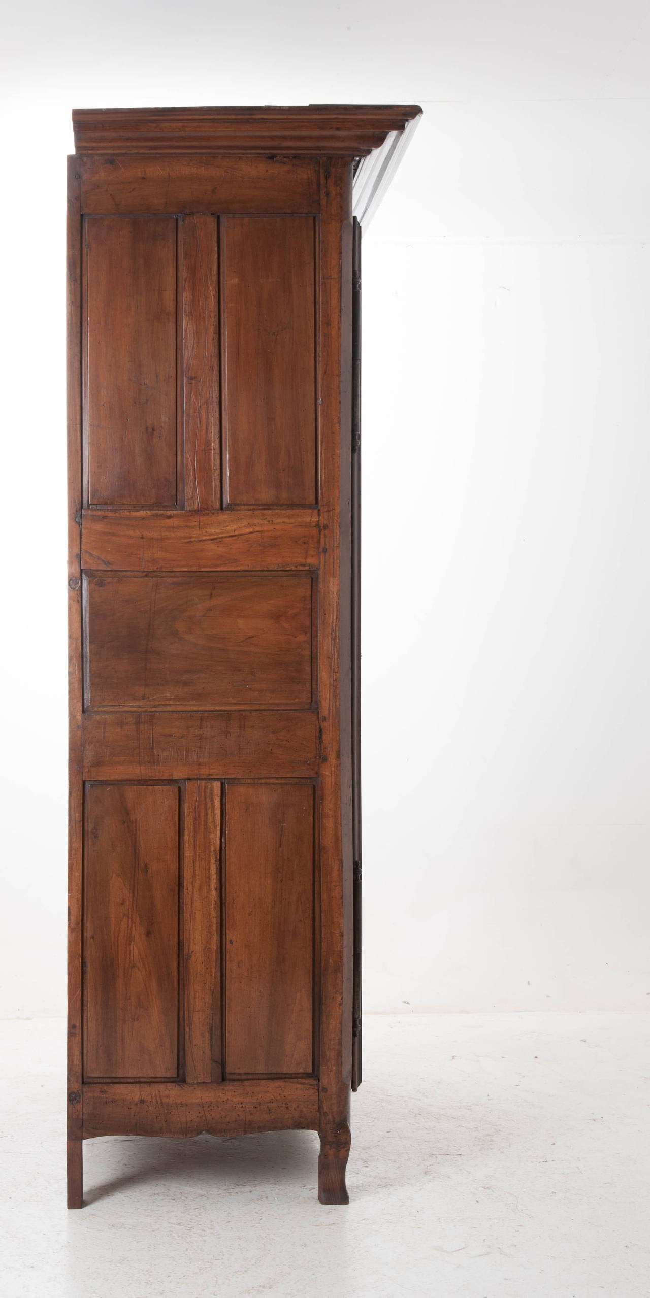 Massive French 19th Century Walnut Armoire 5