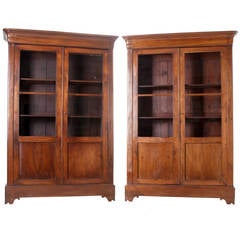 Pair of French 19th Century Louis Philippe Bibliotheques 4