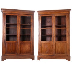 Pair of French 19th Century Louis Philippe Bibliotheques