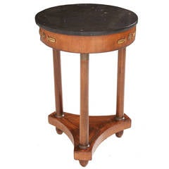French 19th Century Petite Empire Gueridon Table 9