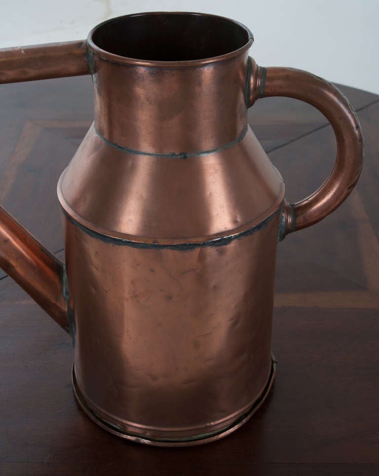 vintage copper watering can
