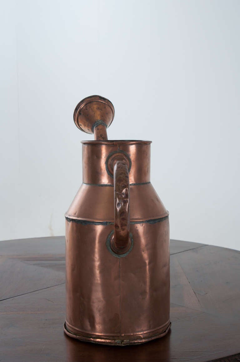 English Copper Watering Can In Good Condition In Baton Rouge, LA