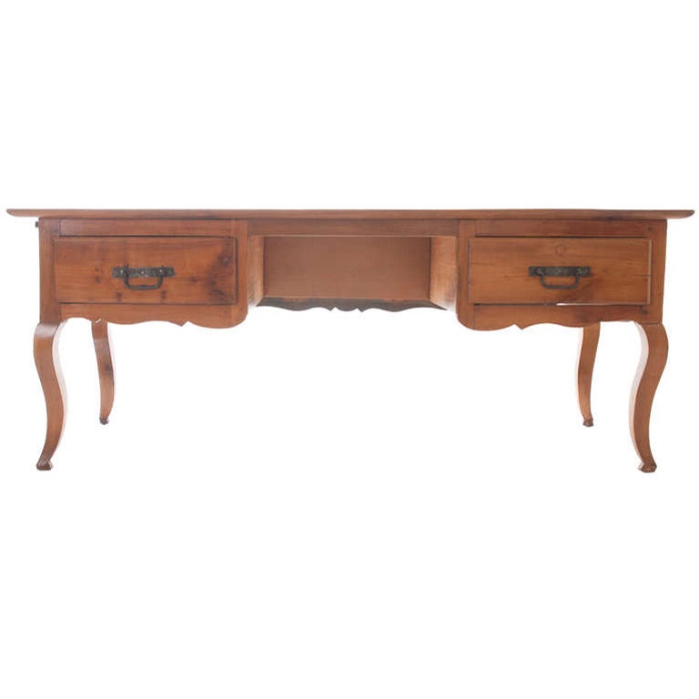 French 19th Century Cherry Desk