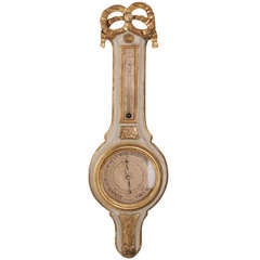 French 19th Century Louis XV Mercury Barometer