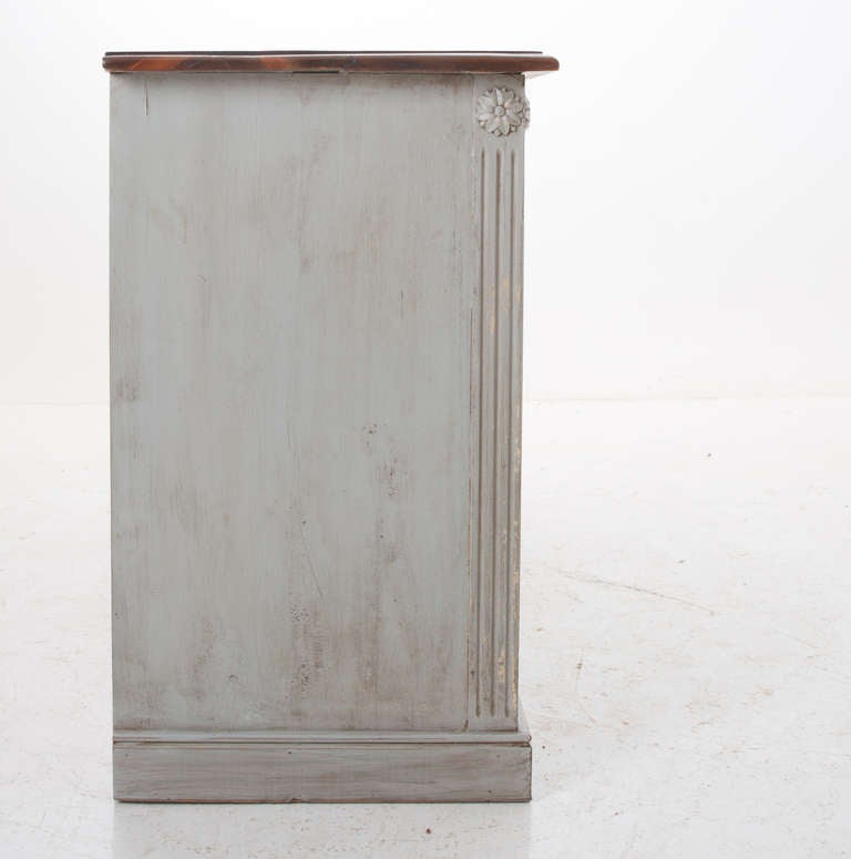 English Painted Pine Eight Drawer Chest or Server 5