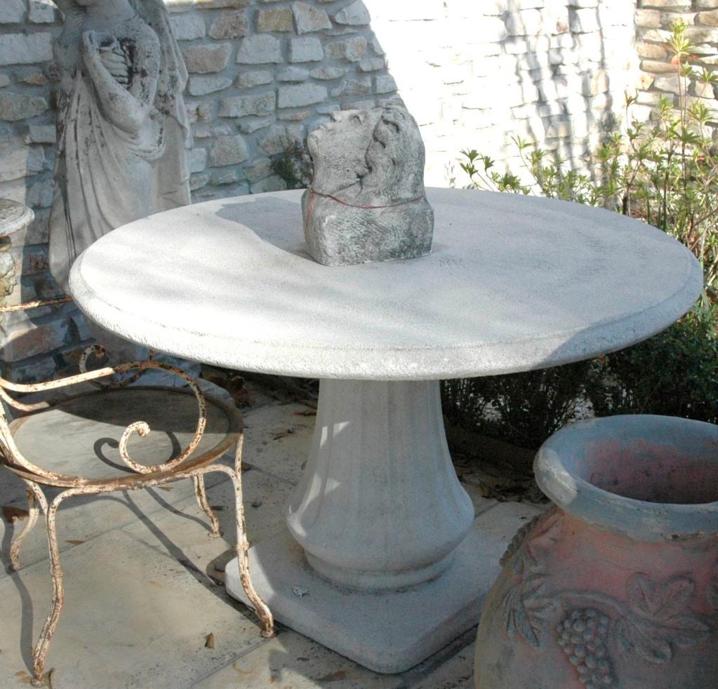 English Reconstituted Stone Garden Tables 1