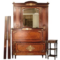 French Kingswood Three-Piece Bedroom Suite