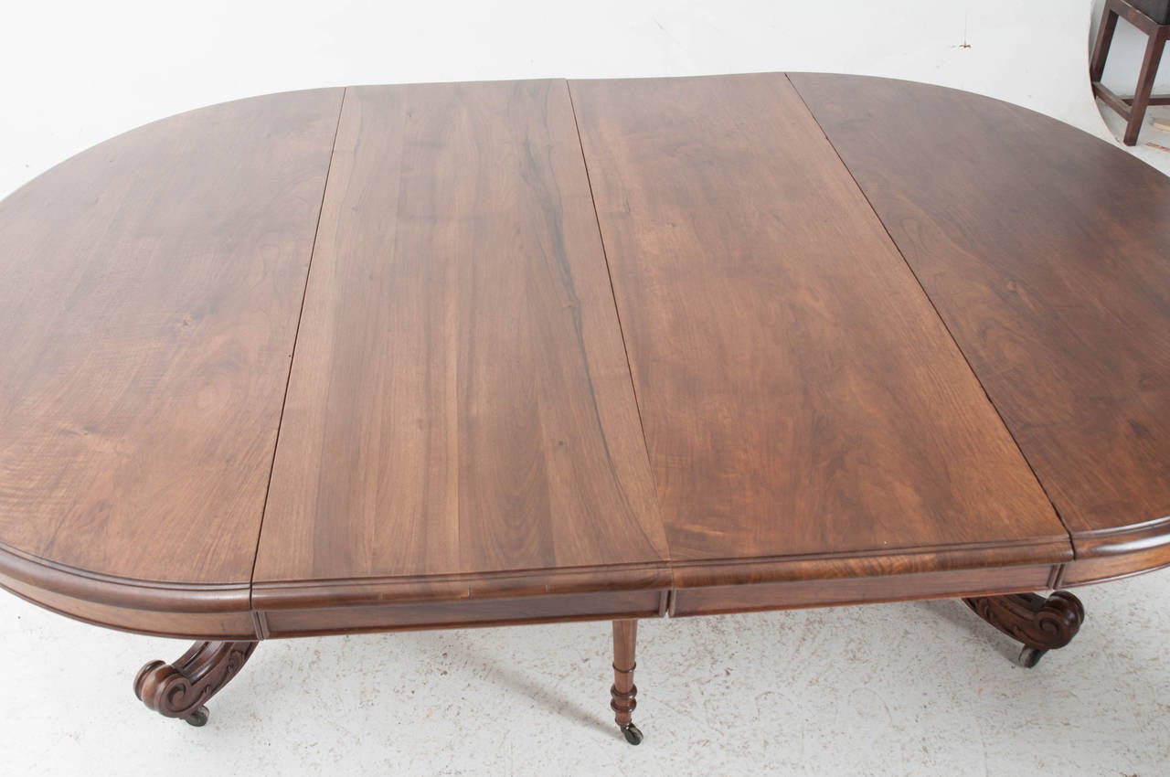 french walnut dining table