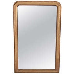 French 19th Century Gold Gilt Louis Philippe Mirror