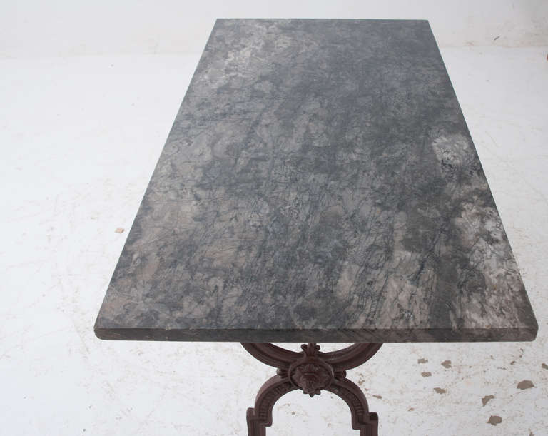 20th Century French 1920s Bistro Table from Clermont Fils Perpigan