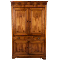 French 19th Century Louis Philippe Chestnut Cupboard