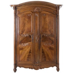 French 19th Century Walnut Armoire