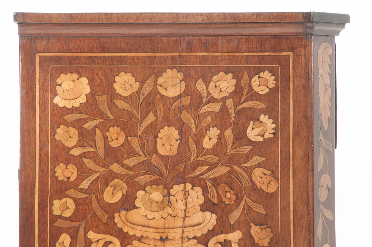 Dutch 18th Century Inlay Chest of Drawers 2