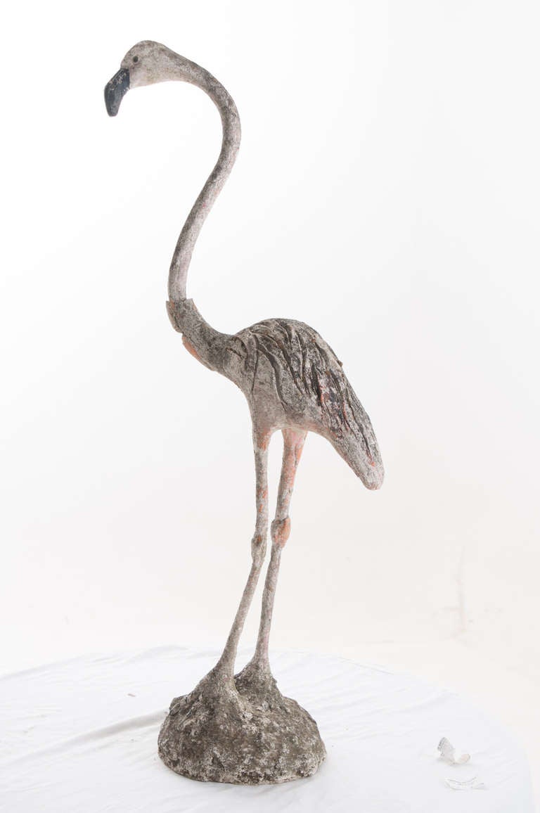 English 19th Century Tall Flamingo 6