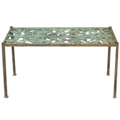 French Iron Coffee Table