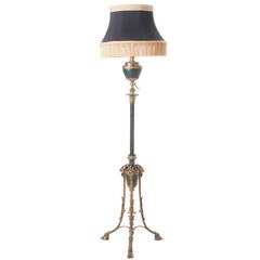 Antique French 19th Century Victorian Floor Lamp