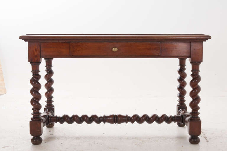 French 19th Century Marble Top Pastry Table