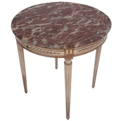 19th Century Italian Louis XVI Style Round Table