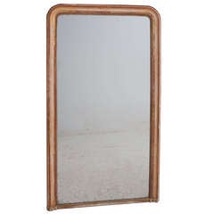 French 19th Century Gold Gilt Louis Philippe Mirror