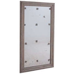 French 19th Century Painted Symmetrical Mirror 9
