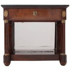 French 19th Century Empire Console Table