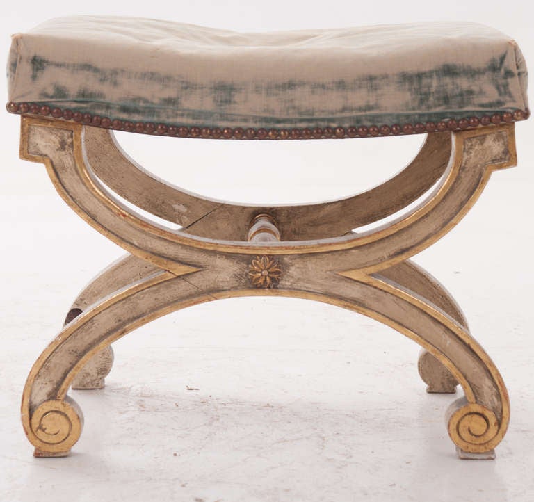 French 19th Century Empire Stool