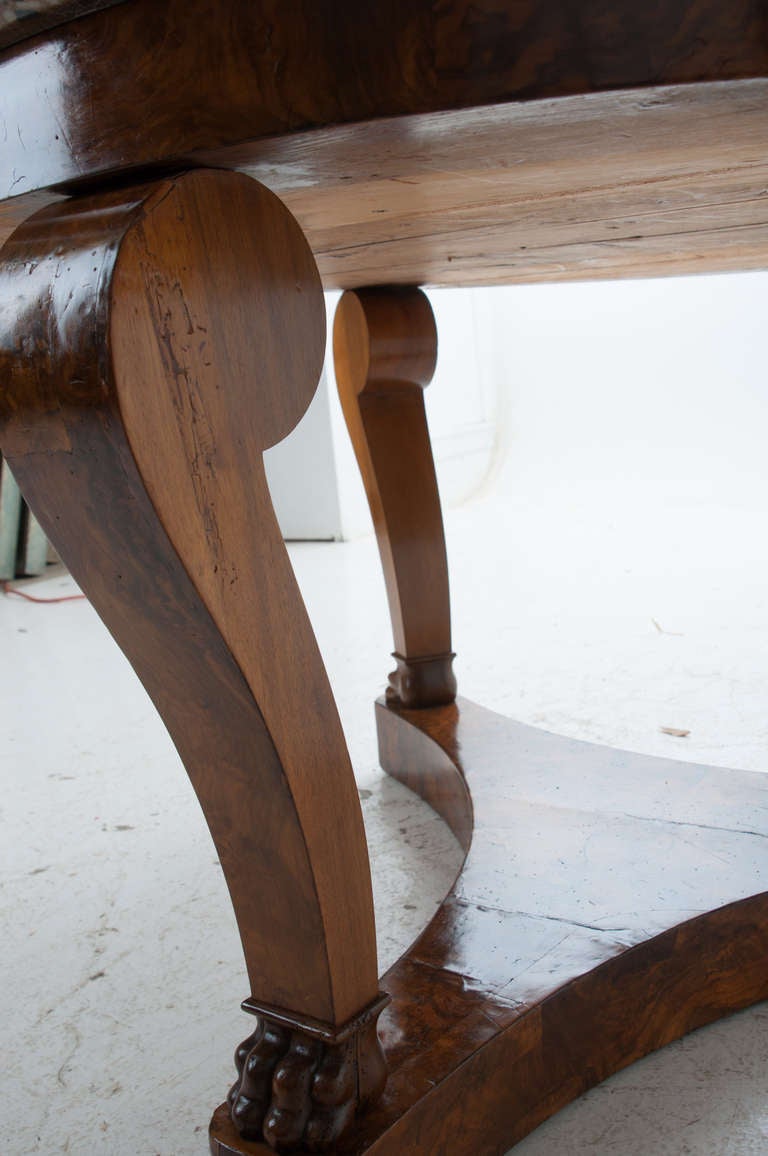 Superbe table centrale de restauration française du 19ème siècle en vente 2