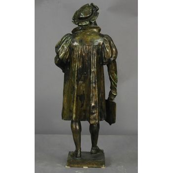 Mid 1900's Bronze Statue of Man